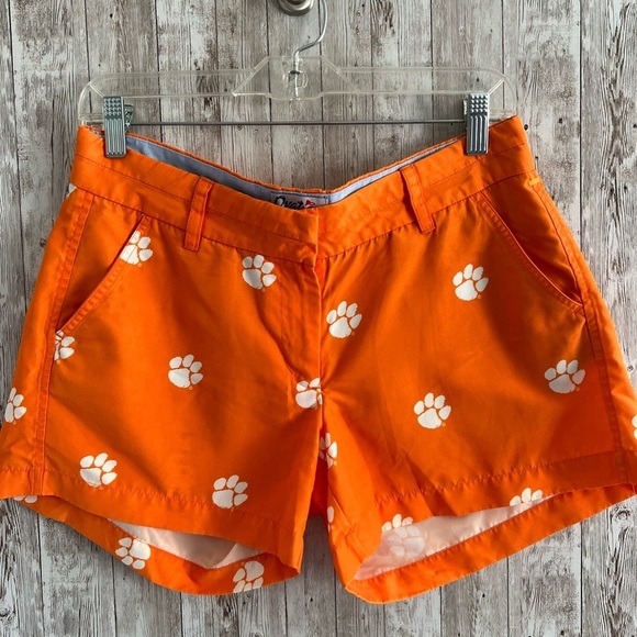 Ovation Pants - Clemson Tigers Game Day Orange Shorts Women’s 4